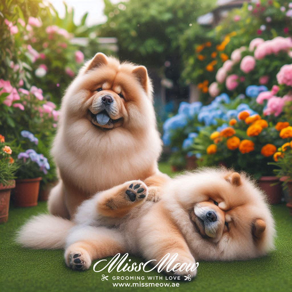 Chow Chow dog grooming