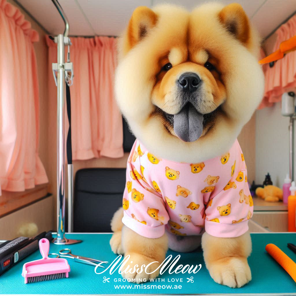 Chow Chow dog grooming