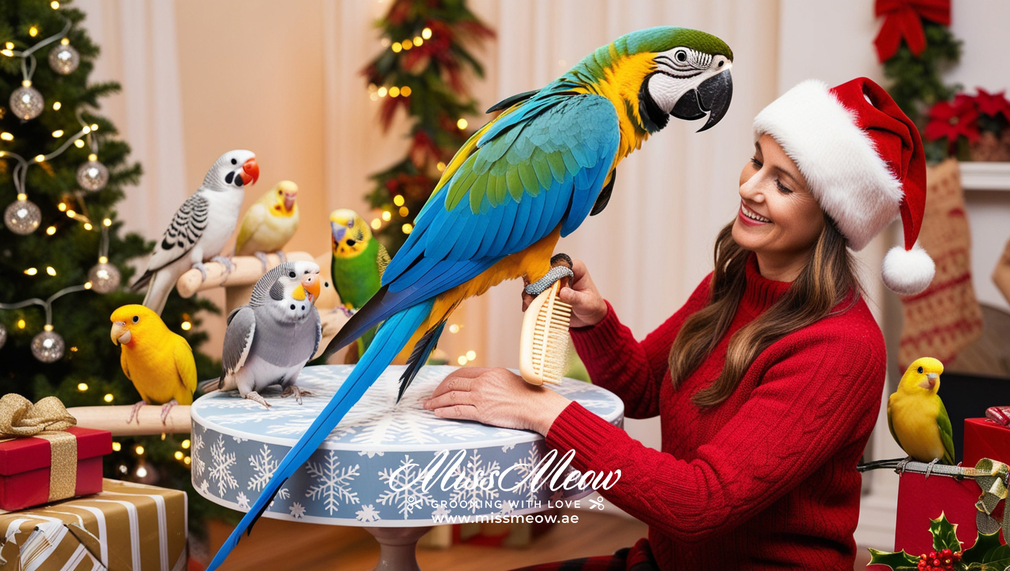 Preparing Birds for Christmas