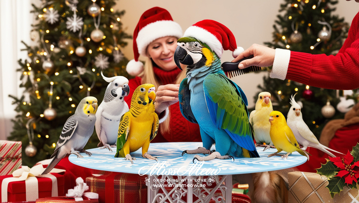 Preparing Birds for Christmas