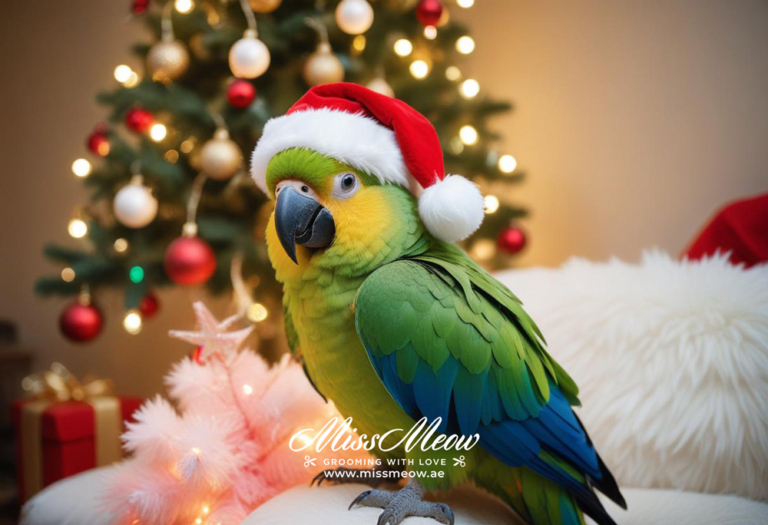 Film photography vibrant green parrot perch