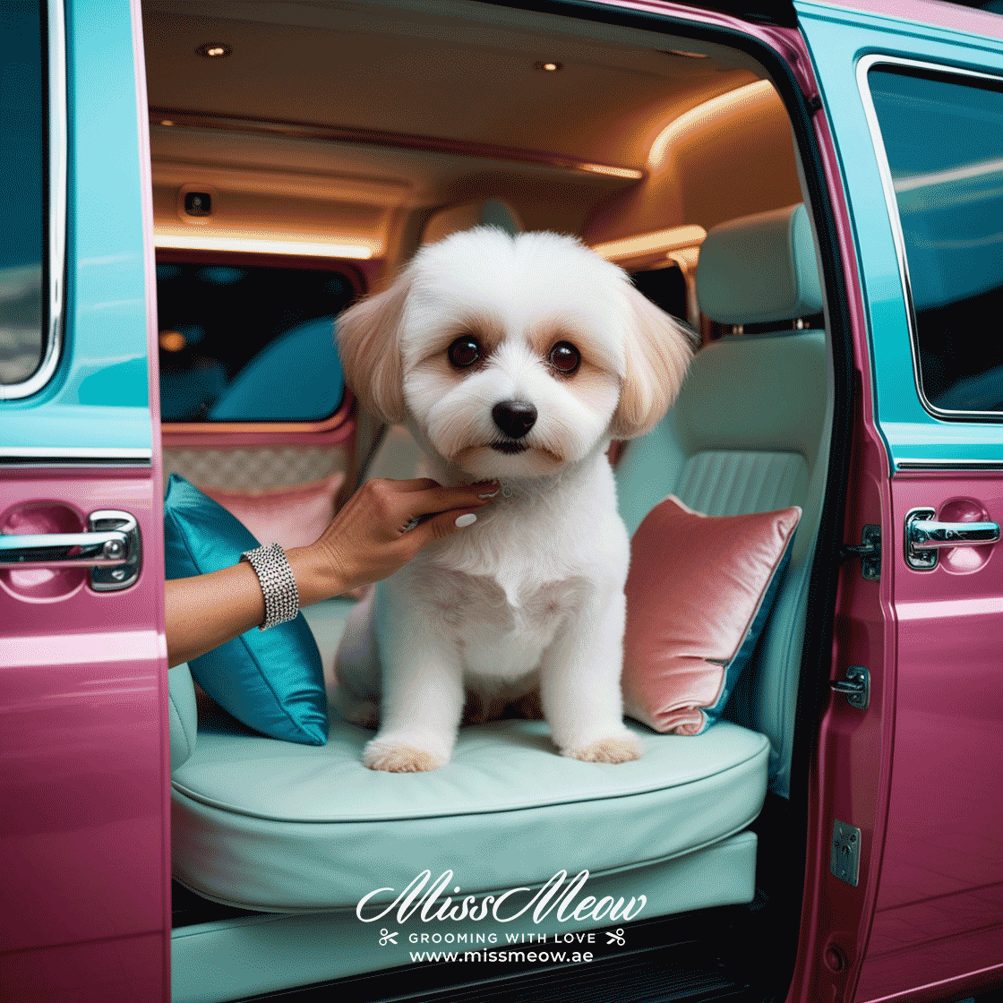Luxury mobile pet grooming