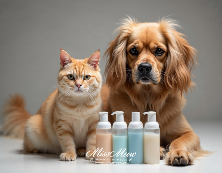 pets upset due to bad grooming products