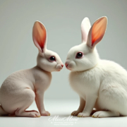 Wooly and Non-Wooly Rabbits