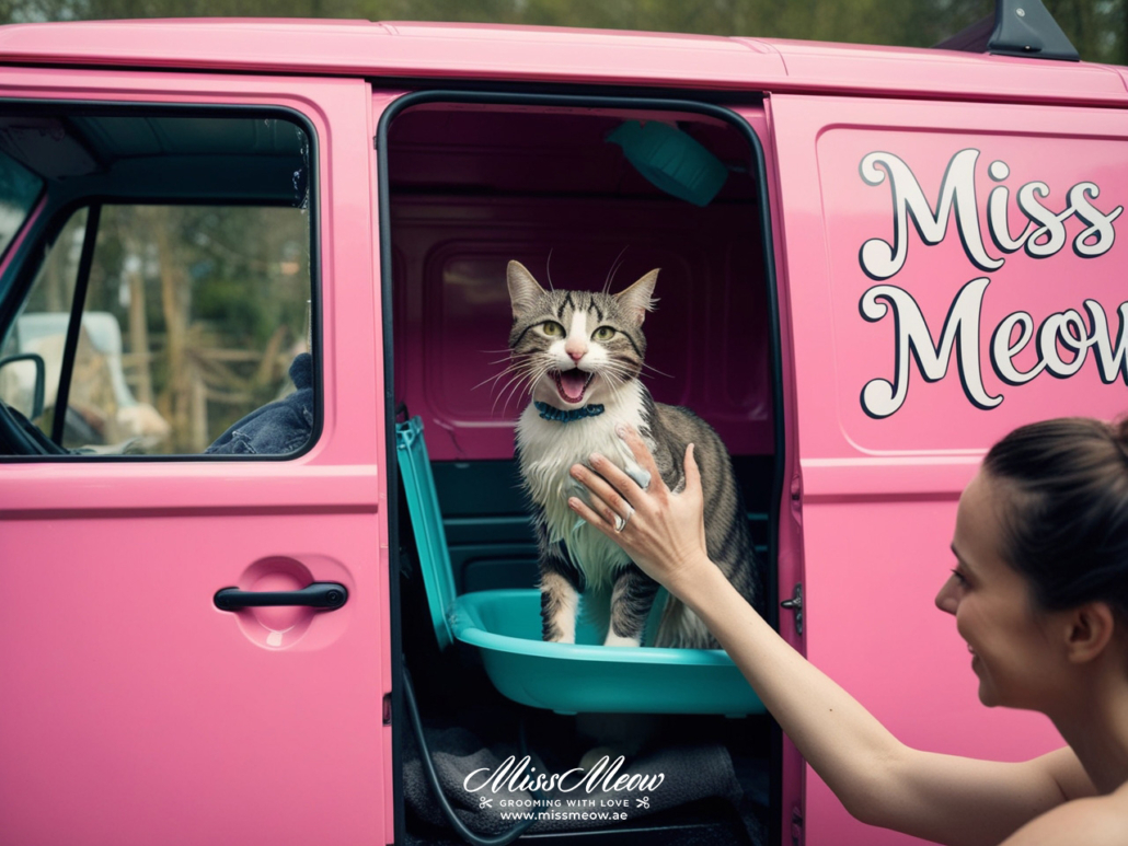 Mobile Cat Grooming Suitable for Shy Cats