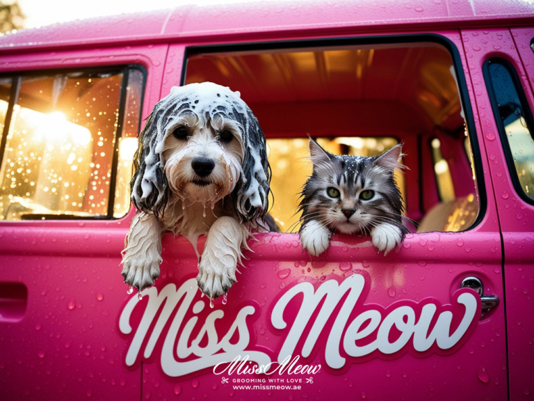 Professional pet grooming services