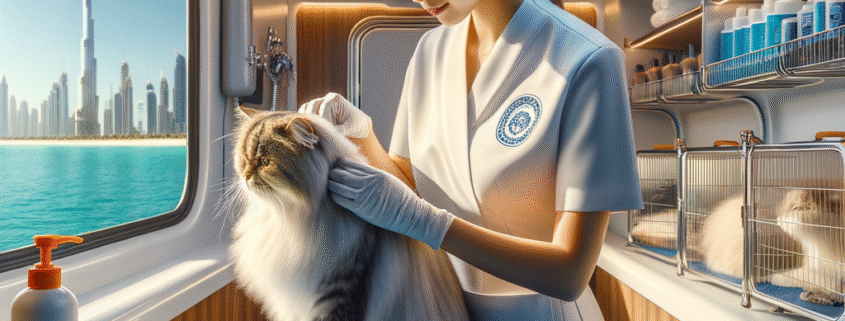Pet grooming in dubai for cats