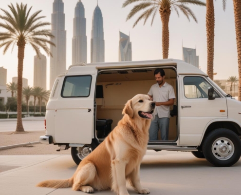 Mobile pet grooming Abu Dhabi