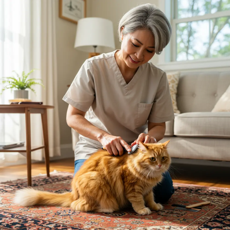 How to Prepare Your Cat for a Grooming Session