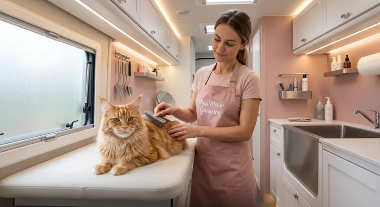 Dealing with Cat Anxiety During Grooming Sessions