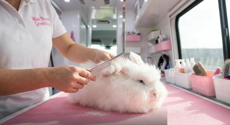 How to Detangle an Angora Rabbit's Fur Without Pain