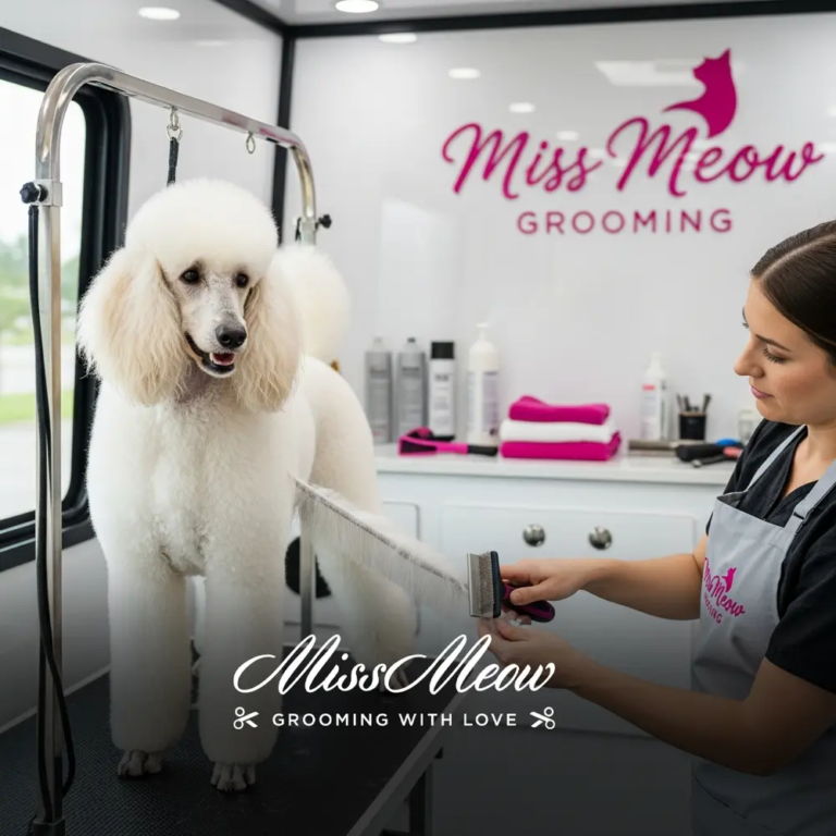 How to Maintain a Poodle’s Coat Between Grooming Appointments