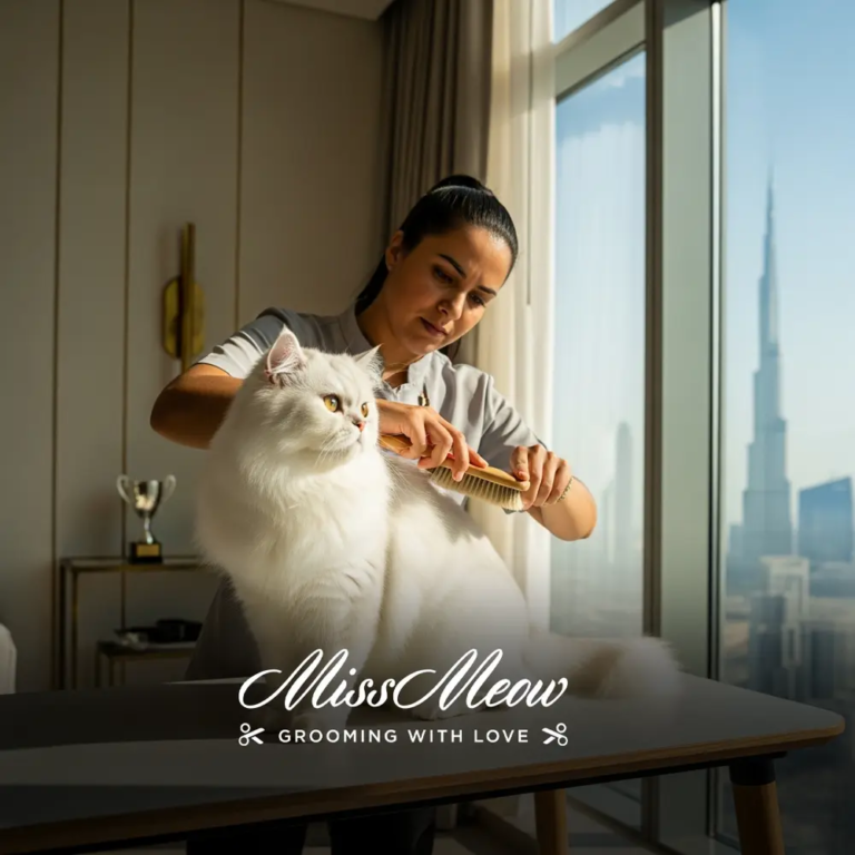 Grooming Your Cat for Pet Shows in the UAE