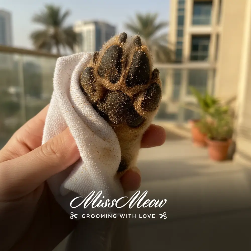 Dealing with Paw Pads and Sand Exposure